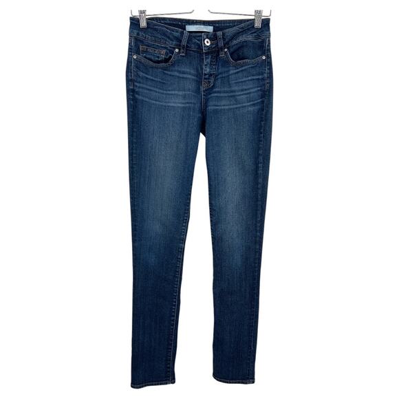 Yummie by Heather Thomson 27 REGULAR Rock What You Got Skinny Jeans Dark Wash - Picture 1 of 13